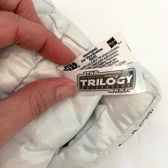 Star Wars Buddies R2-D2 Bean 6” Plush 2004 - Picture 6 of 6